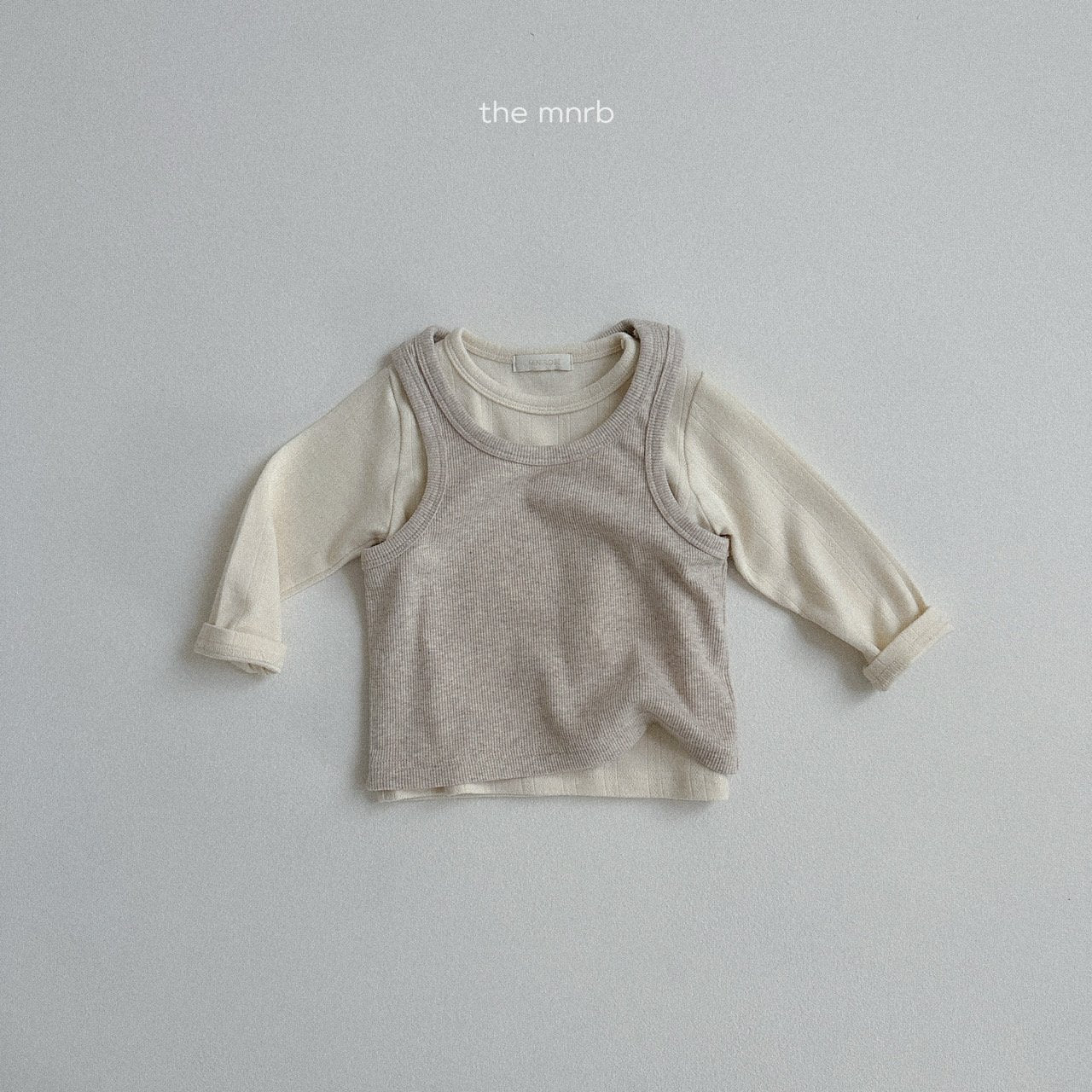 [minirobe] Eyelet round tee