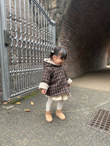 ［mimi market］Check boa jumper