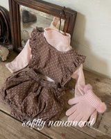 ［nanamood by BANANAJ］Flowly frill set