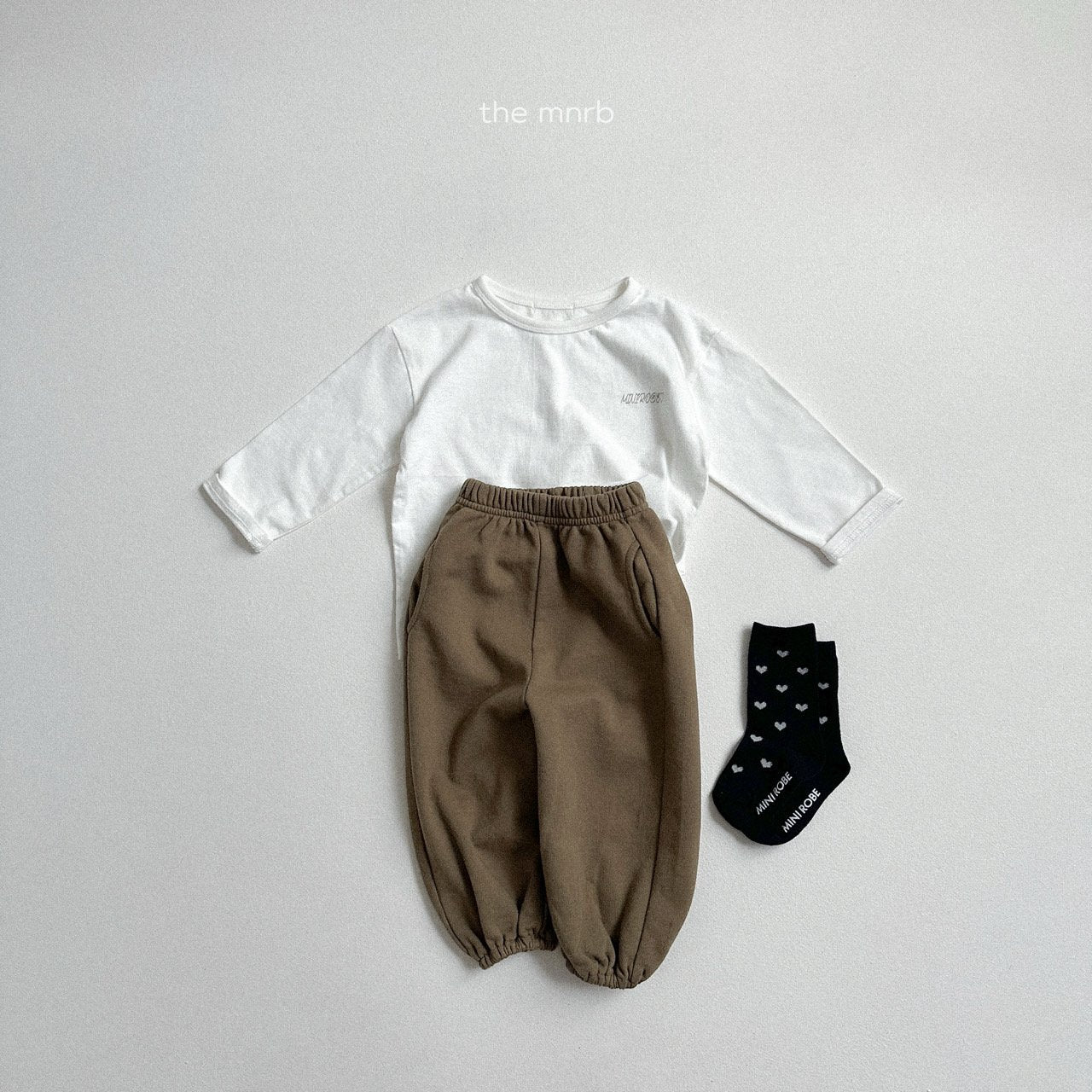 [minirobe] Bebe jogger pants
