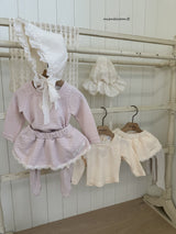 ［mienbloom.B］Rib bebe tights (baby)