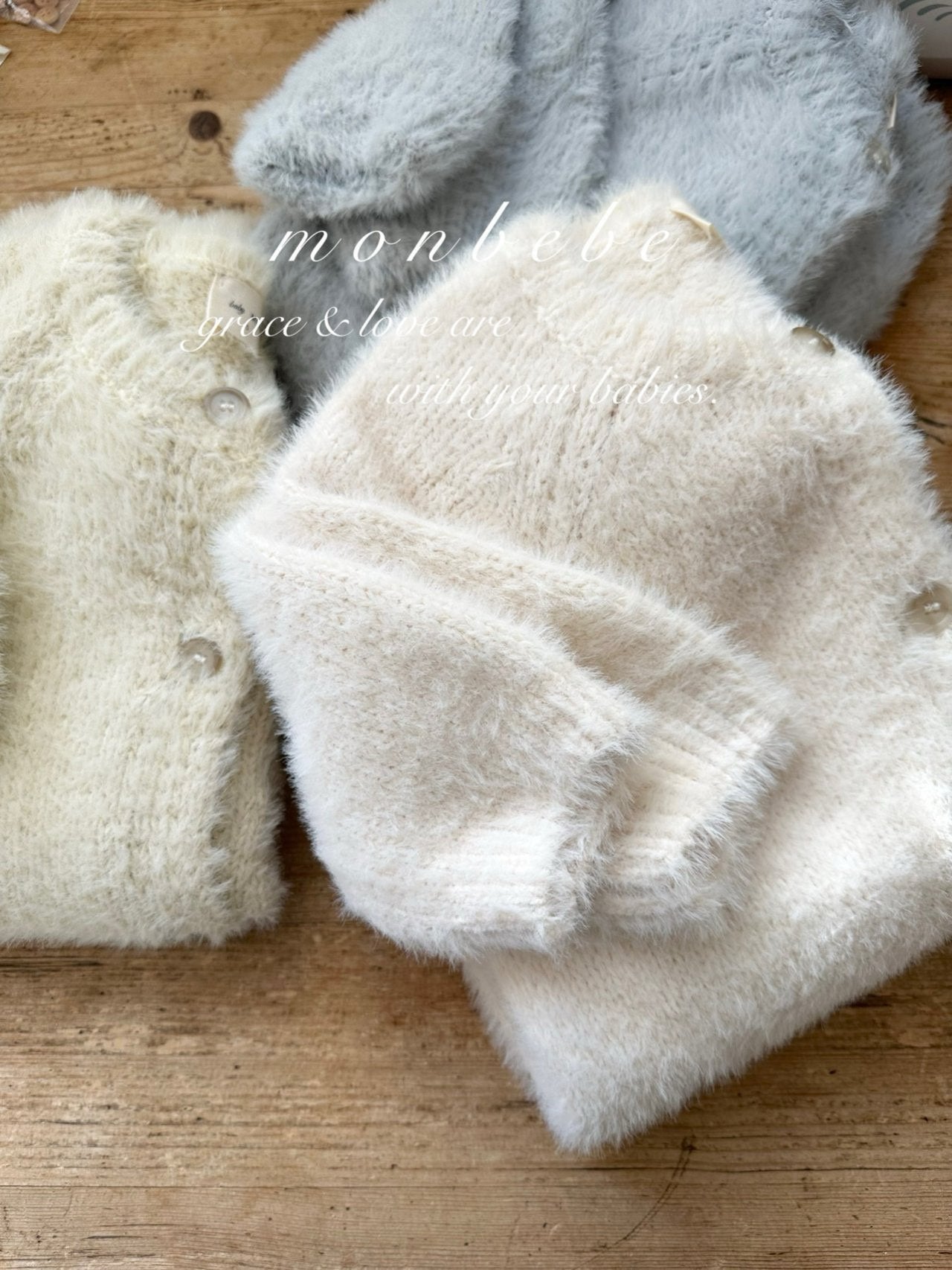 ［monbebe］Teddy fur suit