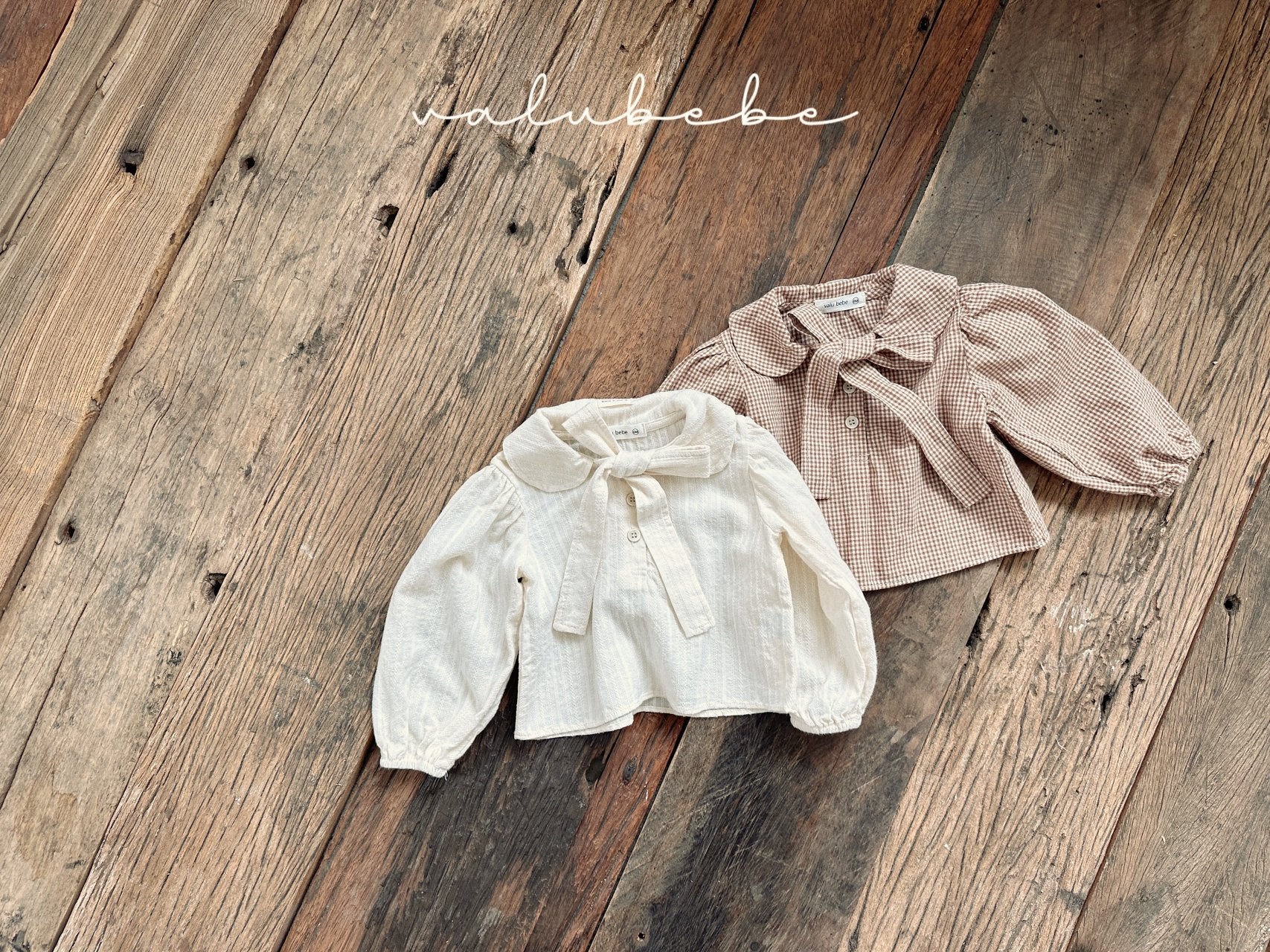 ［valubebe］Nette ribbon blouse (baby)