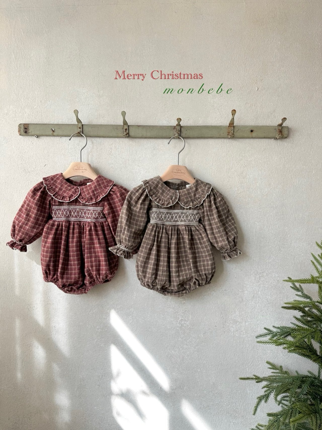 ［monbebe］Merry zimmer rompers