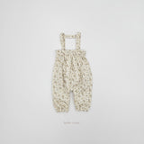 ［bebenine］Flower Overall Pants