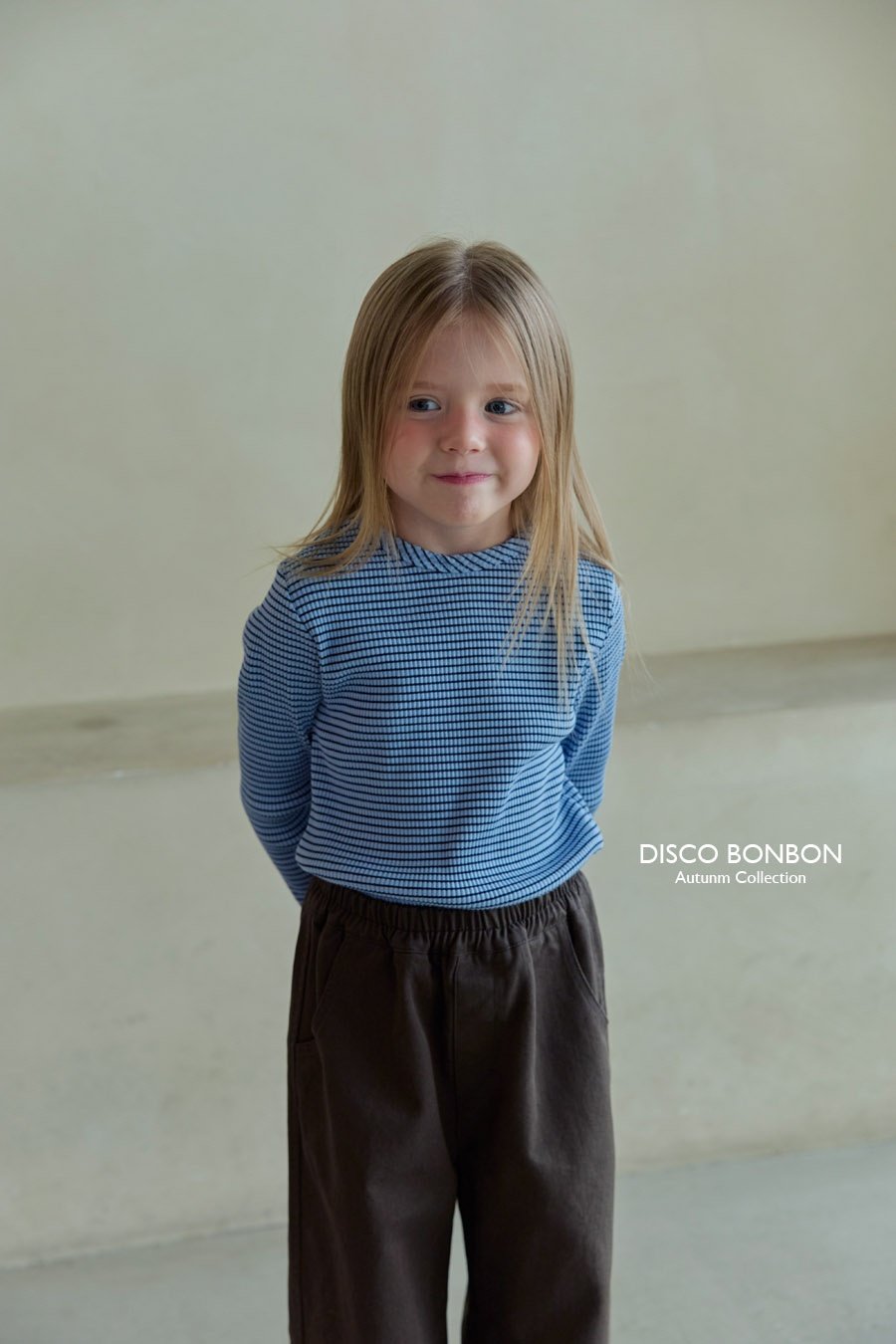 ［DISCO BONBON］Stripe span tee