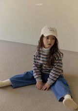 ［LINDO］Multi stripe tee