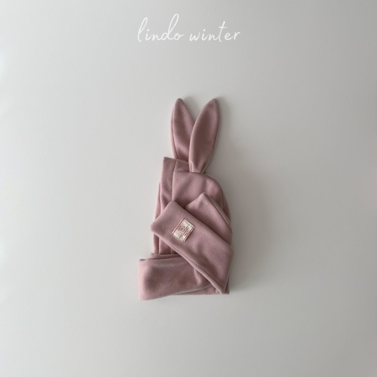 ［LINDO］Hood muffler (bunny)