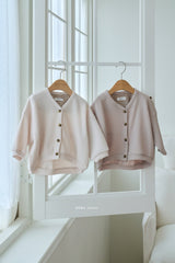 ［bebenine］Coco Waffle Cardigan