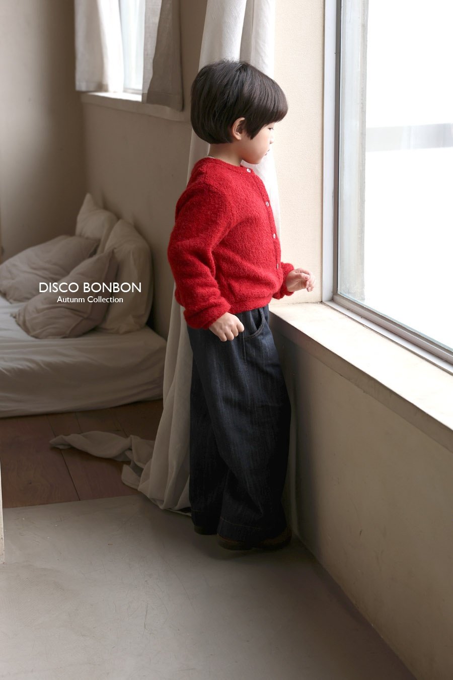 ［DISCO BONBON］Soft denim pants