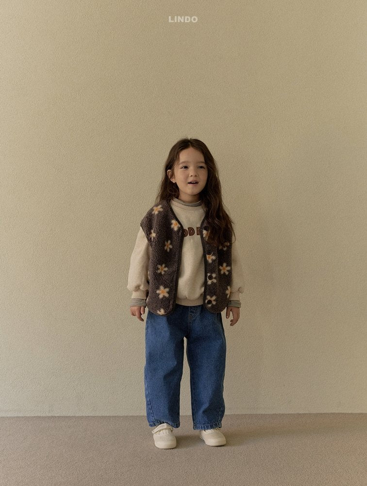 ［LINDO］Comma denim pants