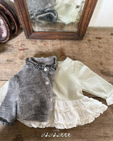 ［nanamood by BANANAJ］Bebe jelly cardigan