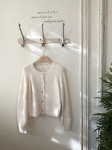 ［monbebe］Teddy fur cardigan