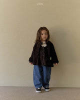 ［LINDO］Flutter ribbon blouse