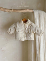 ［Mon petit bebe］Ella embroidery jumper (3oz)