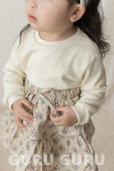 ［guru guru］Ribbed basic tee (baby & kids)