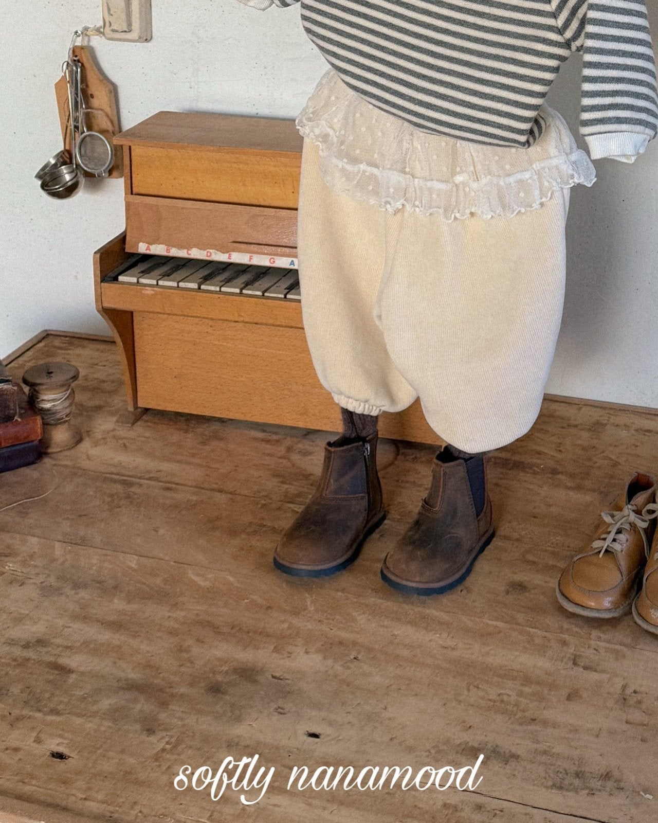 ［nanamood by BANANAJ］Bebe soda pop pants