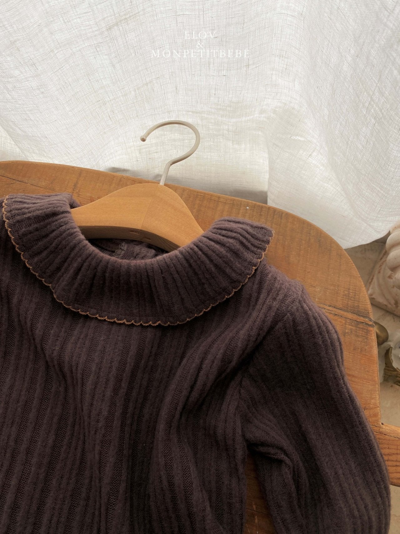 ［Mon petit bebe］Luane frill tee