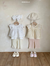 ［bebe holic］Leaf wing blouse