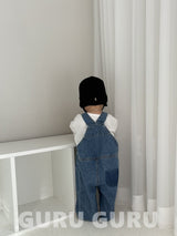 ［guru guru］Denim overalls (baby & kids)