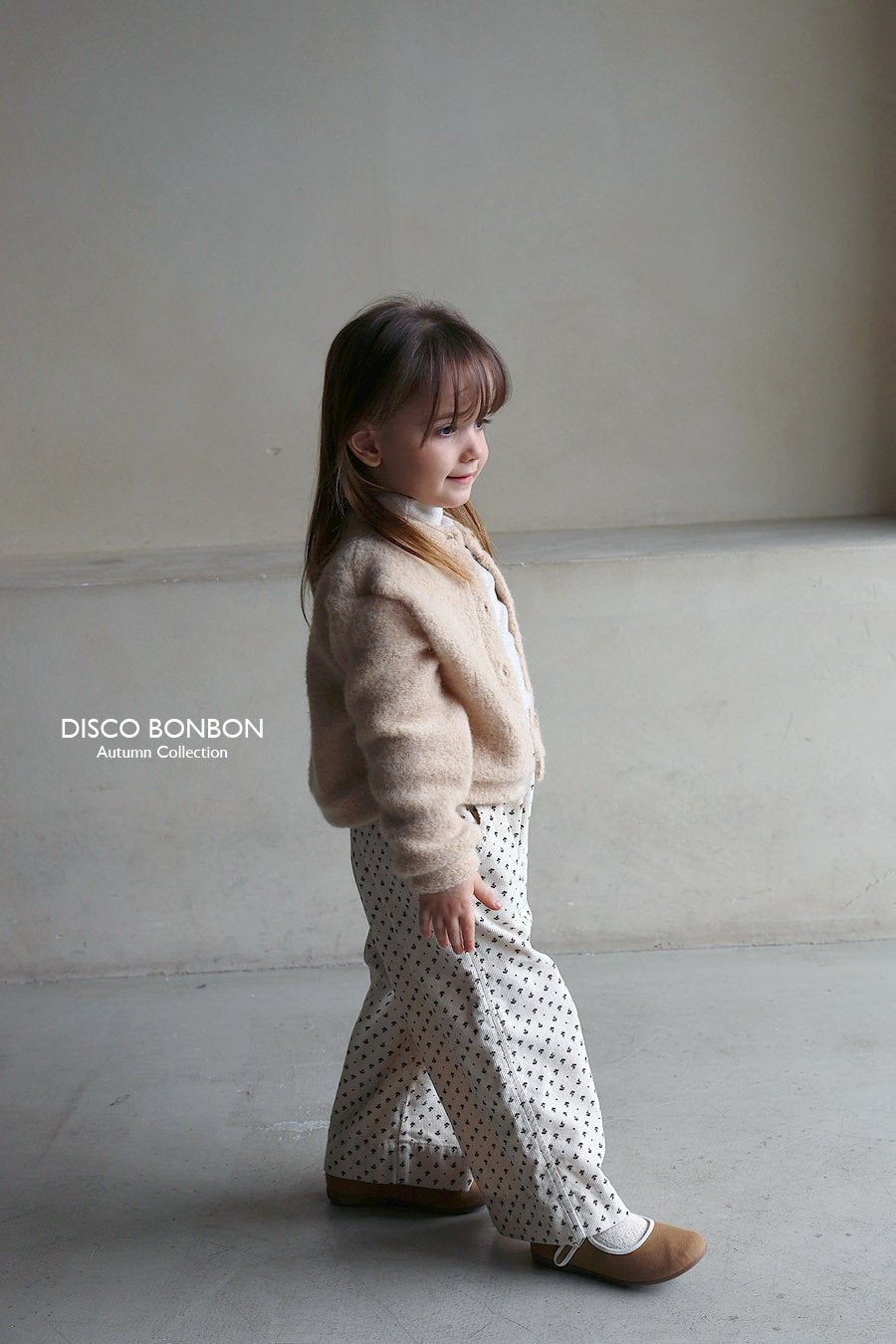 ［DISCO BONBON］Relax span turtleneck tee