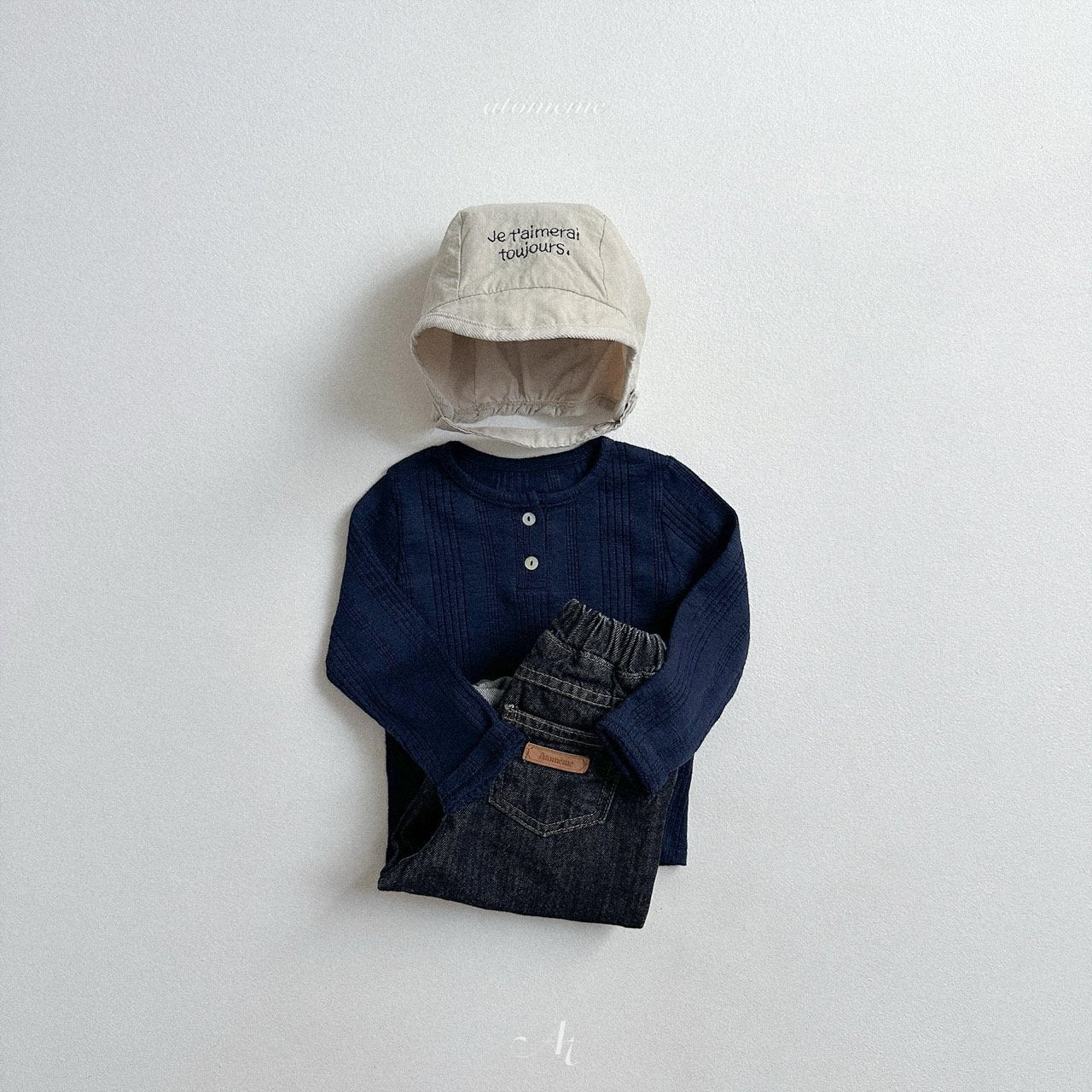 [atomeme] Lai stitched cap