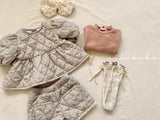 ［valubebe］Floral ribbon socks (baby)