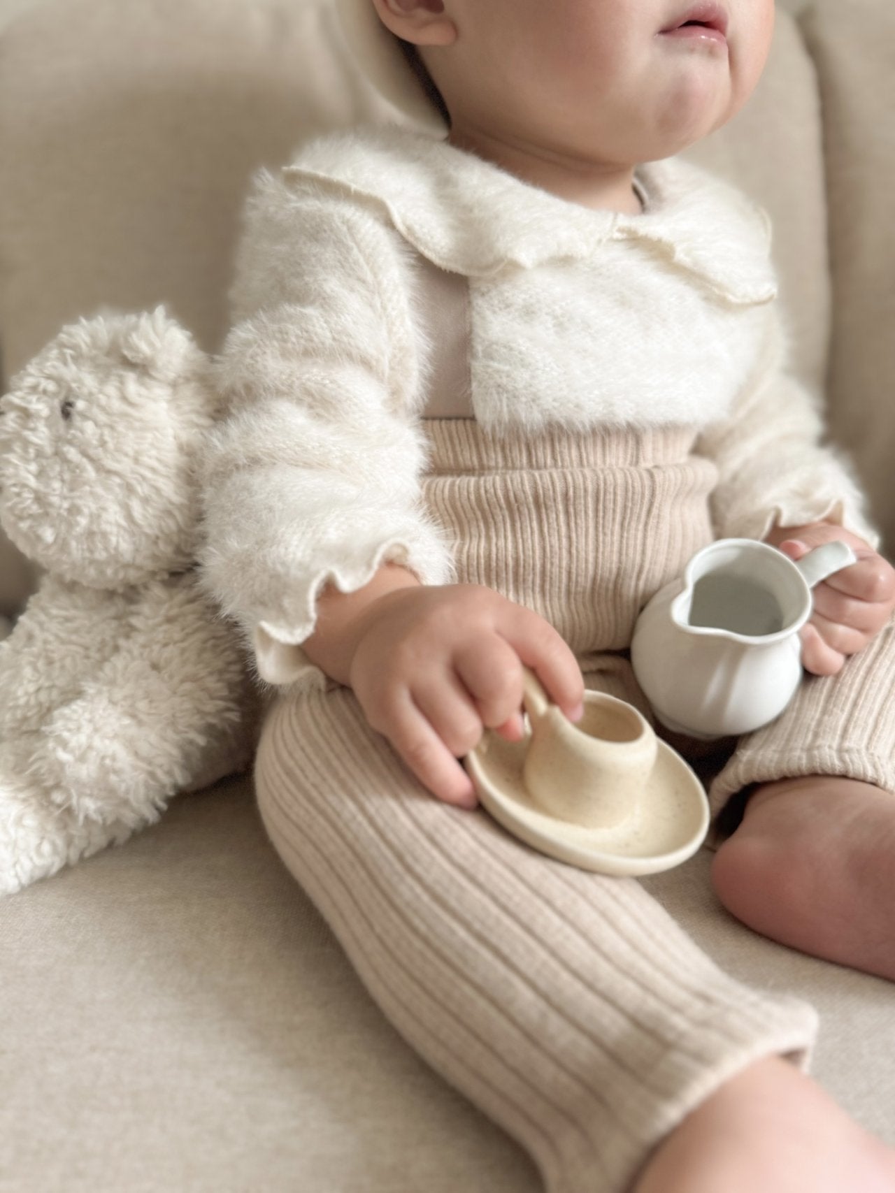 ［mimi market］Angola collar tops