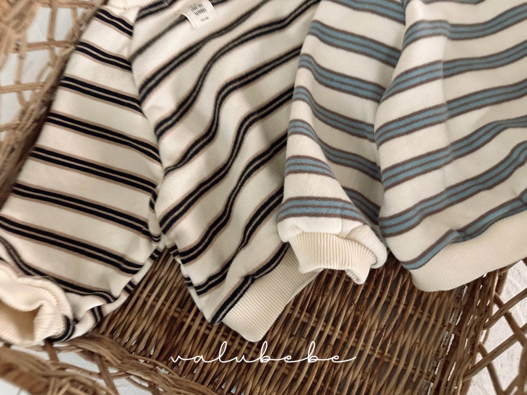 ［valubebe］Multi stripe warm mtm (baby & kids)