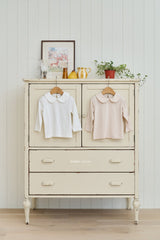 ［bebenine］Soft Round Collar Tee