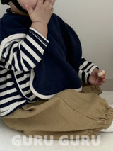 ［guru guru］Stripe loose tee (baby & kids)