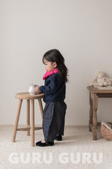 ［guru guru］Flower cardigan (baby & kids)