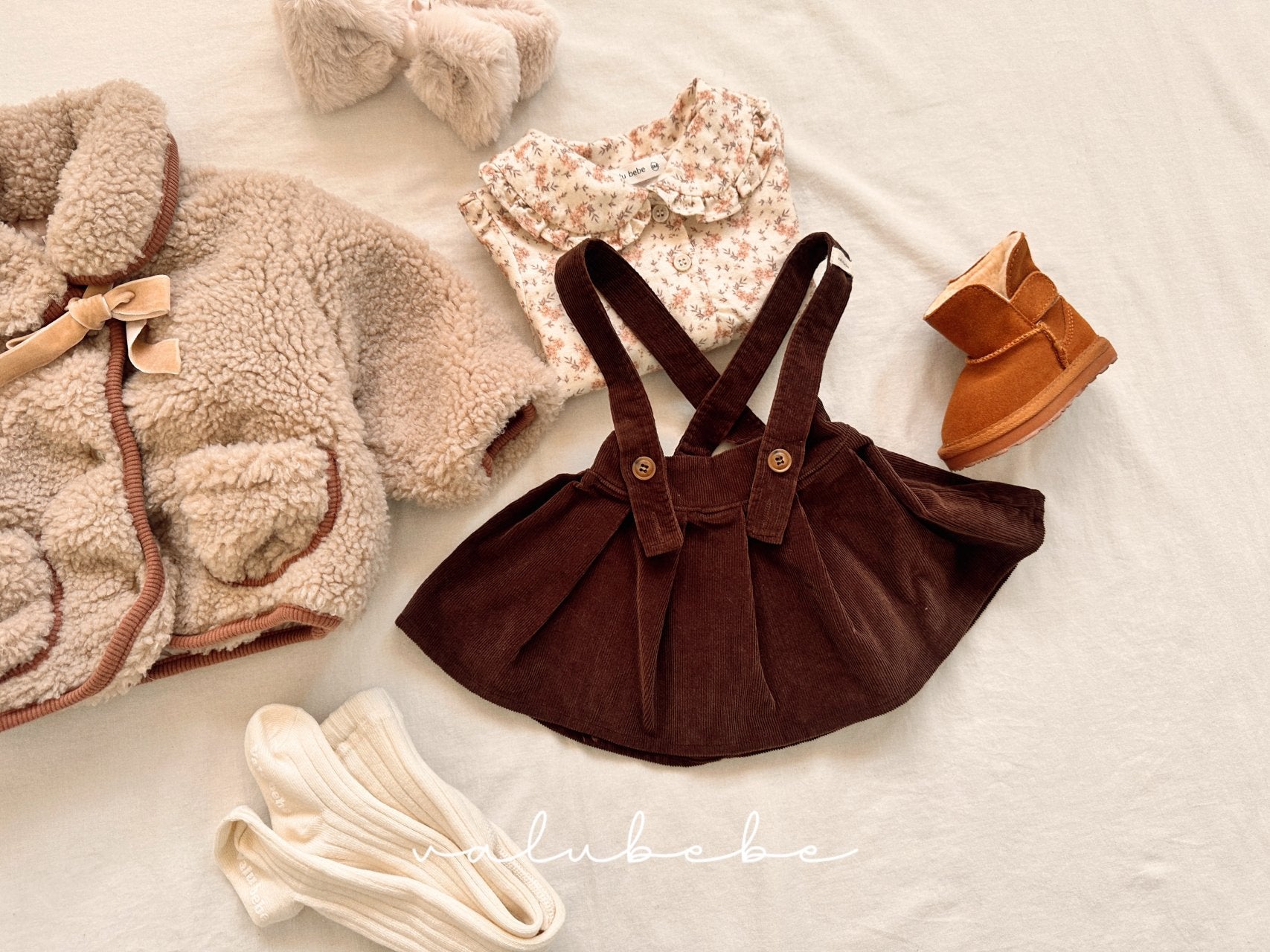 ［valubebe］Aimie pleats skirt (baby)