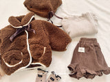 ［valubebe］Merry ribbon boa jacket (baby)