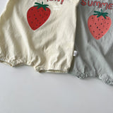 ［LINDO］Strawberry rompers