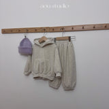 ［aou studio］Cream hoodie