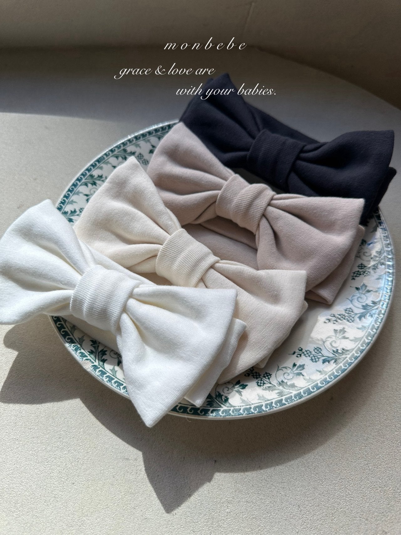 ［monbebe］Bebe ribbon hairband