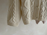 ［HIBYEBEBE］2 way knit cardigan