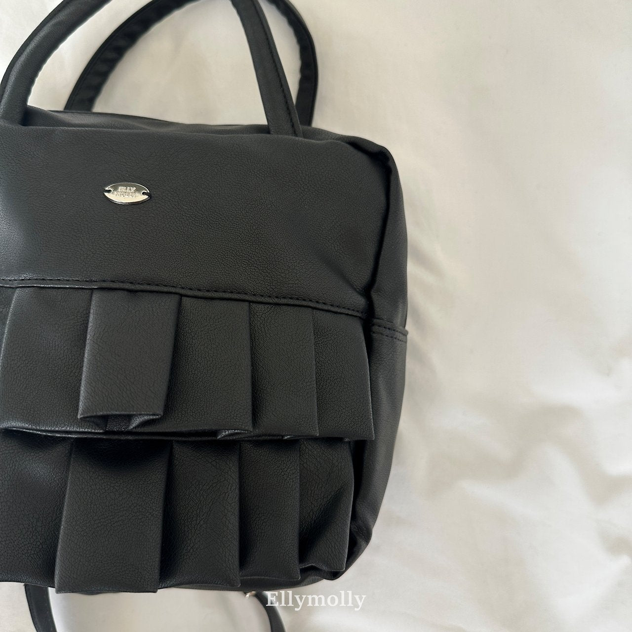 ［ELLY MOLLY］Square frill bag