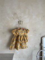 ［Anne shirley］Ology embroidery rompers (yellow)
