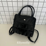 ［ELLY MOLLY］Square frill bag