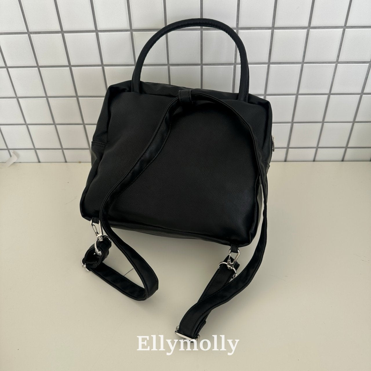 ［ELLY MOLLY］Square frill bag