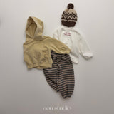 ［aou studio］Cream hoodie