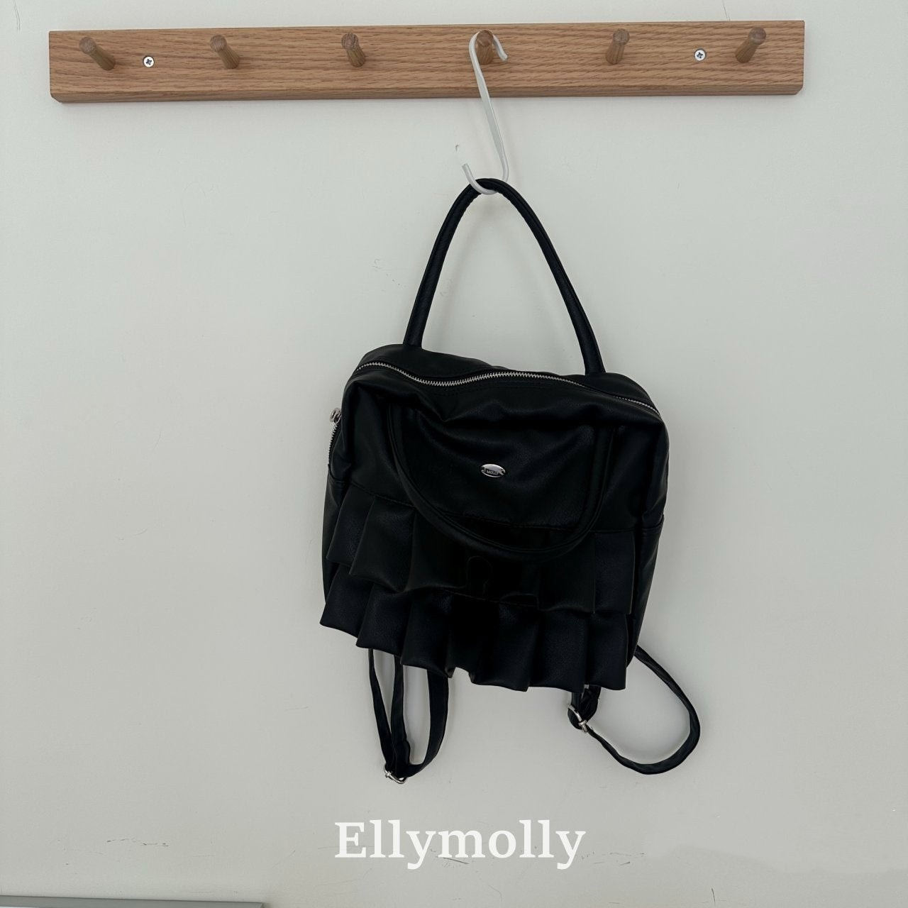 ［ELLY MOLLY］Square frill bag
