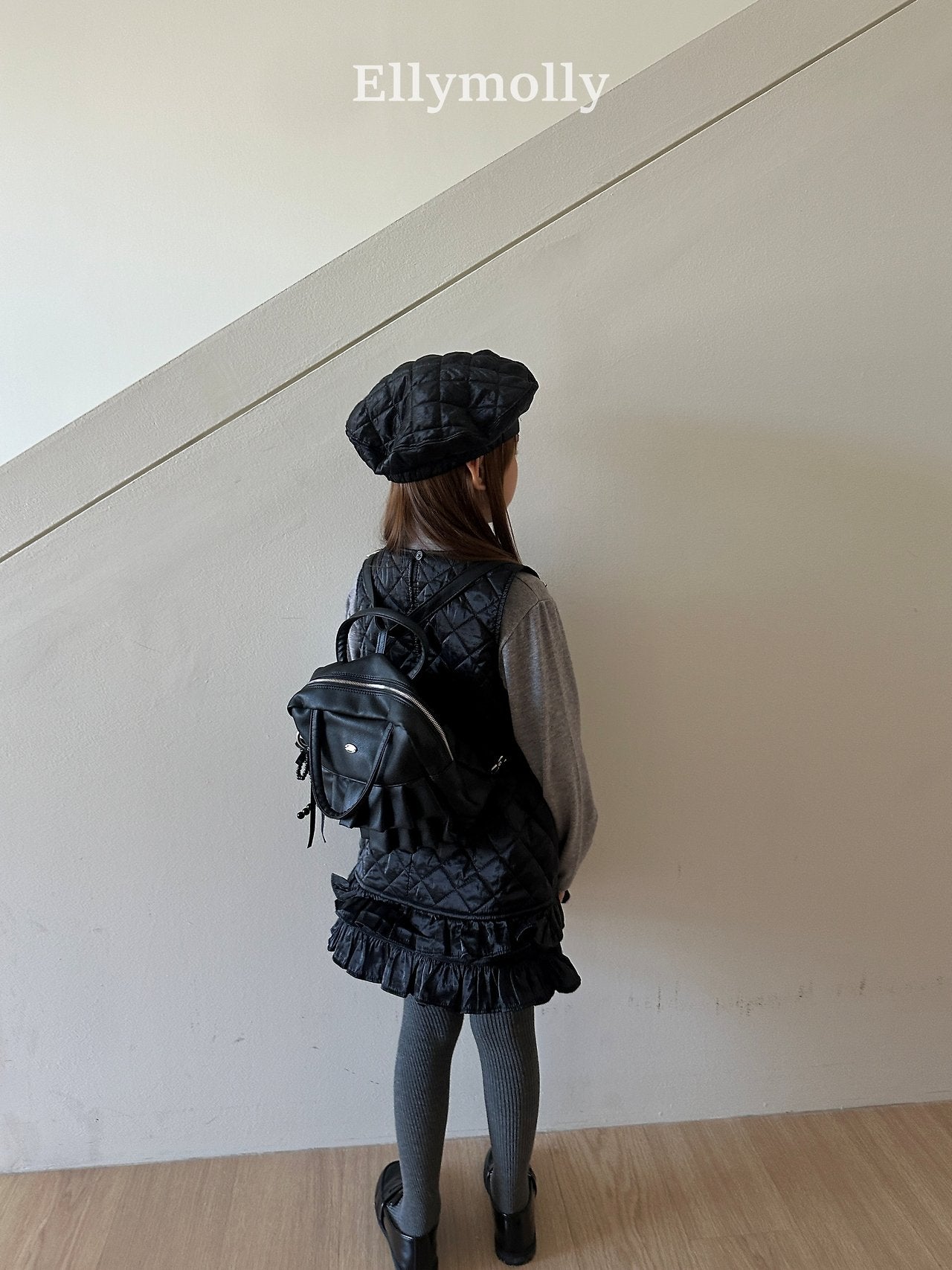 ［ELLY MOLLY］Square frill bag