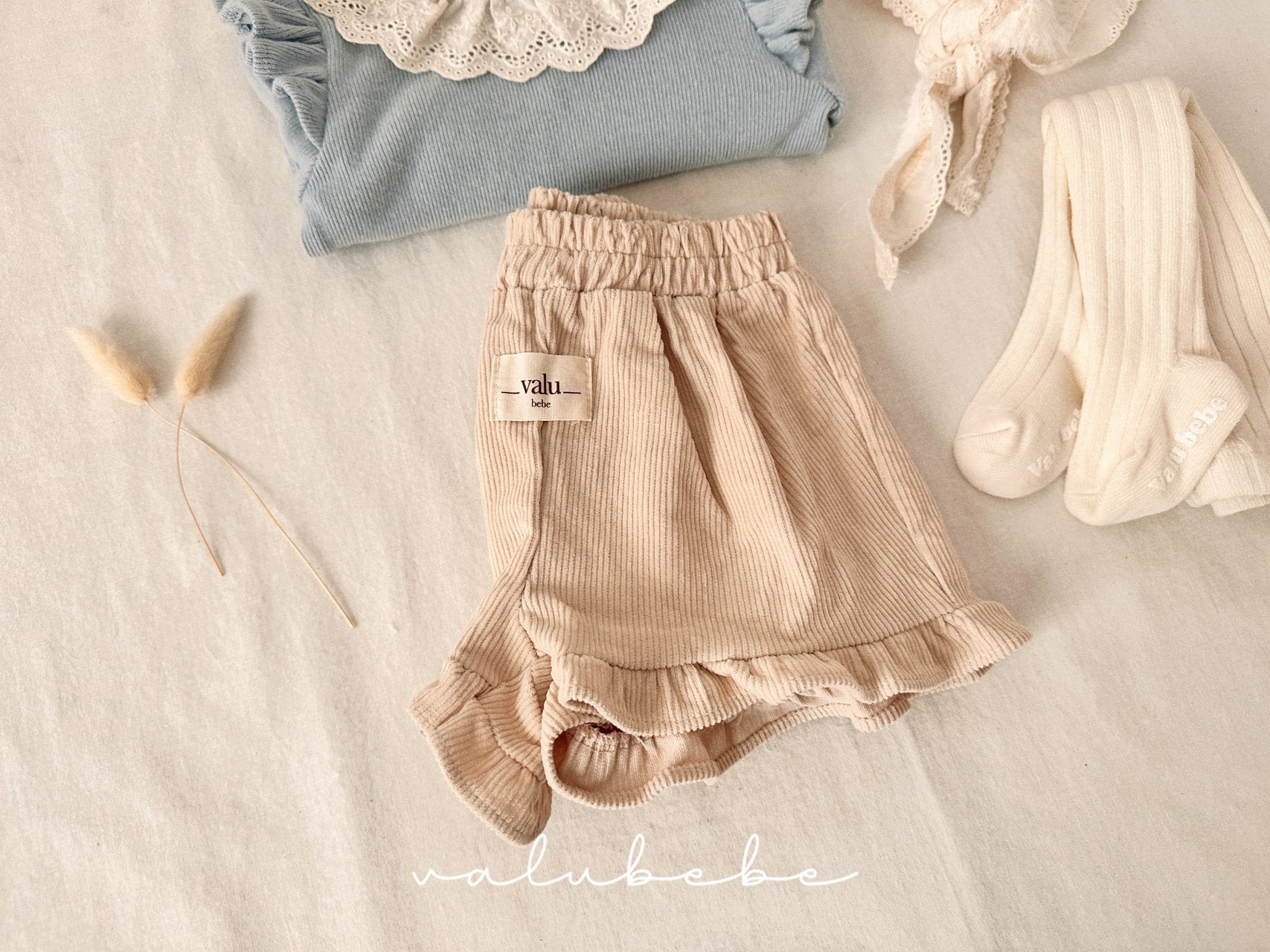 ［valubebe］Frill half pants (baby)