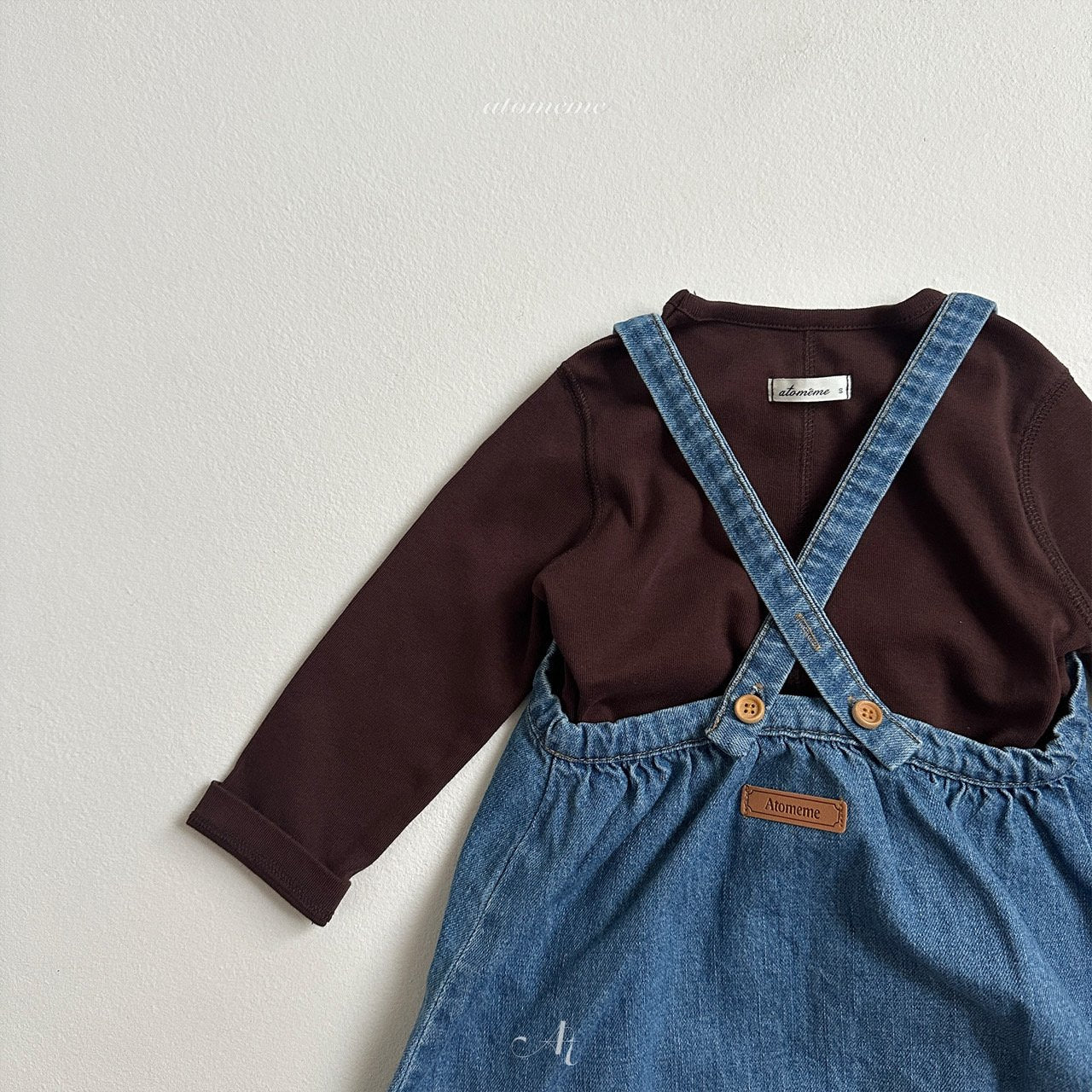 [atomeme] Roro denim dress