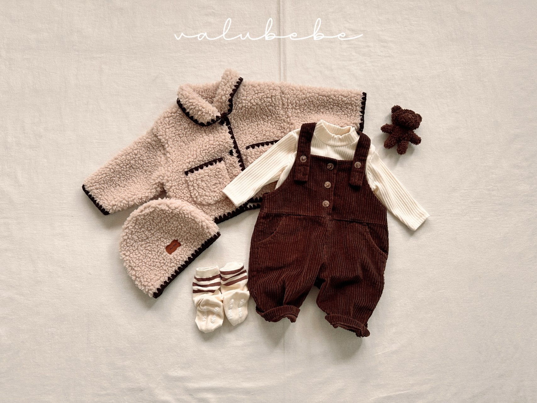 ［valubebe］Hans suspender suit (baby)