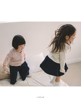 ［MELMEL］Balloon denim skirt