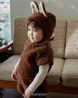 ［nanamood by BANANAJ］Labubu hood hat